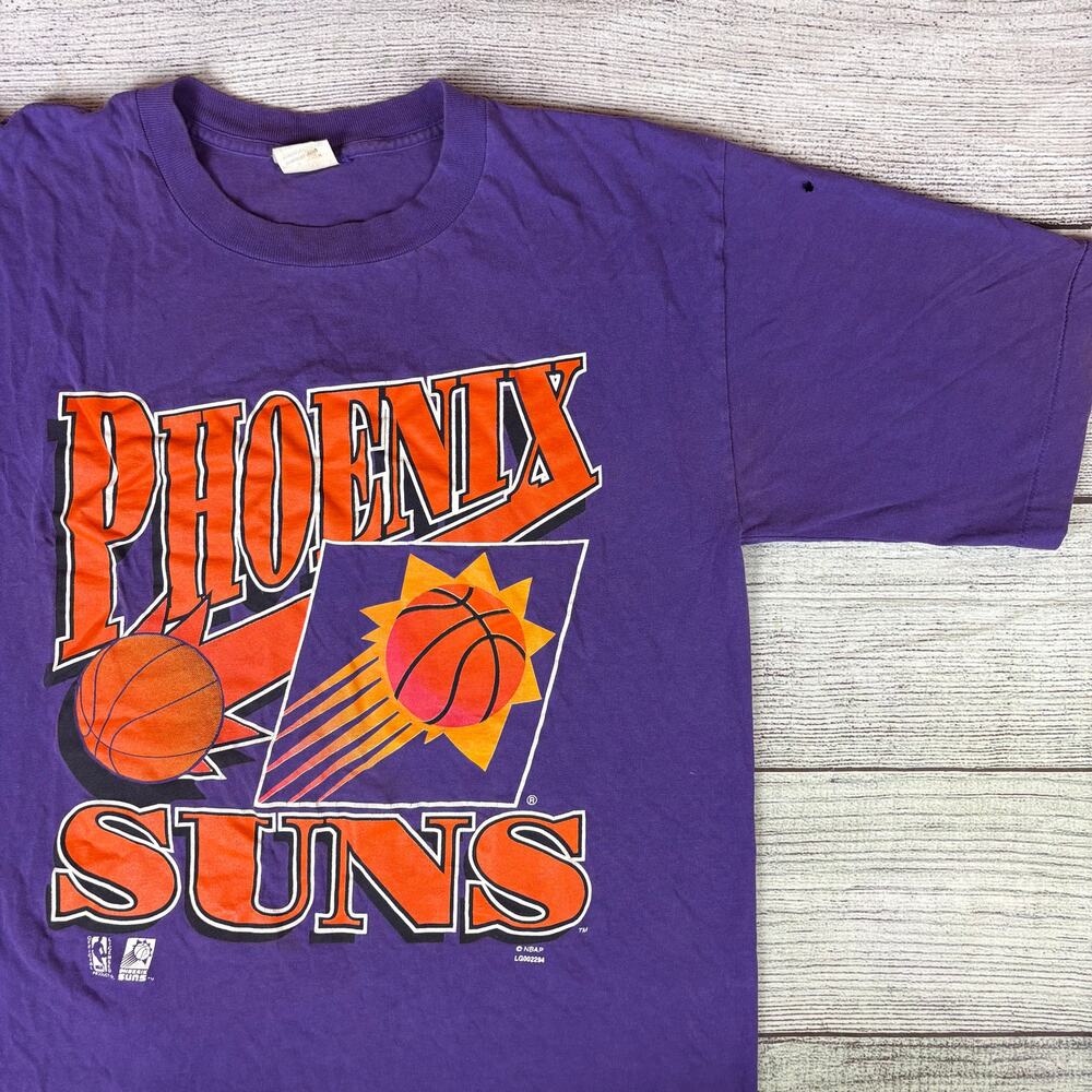 Vintage 1990s Phoenix Suns NBA Basketball Double Sided T-shirt